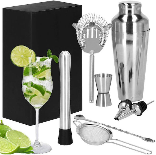 Cocktail Shaker Set Barkeeper 550ml Ki23 8-teilig