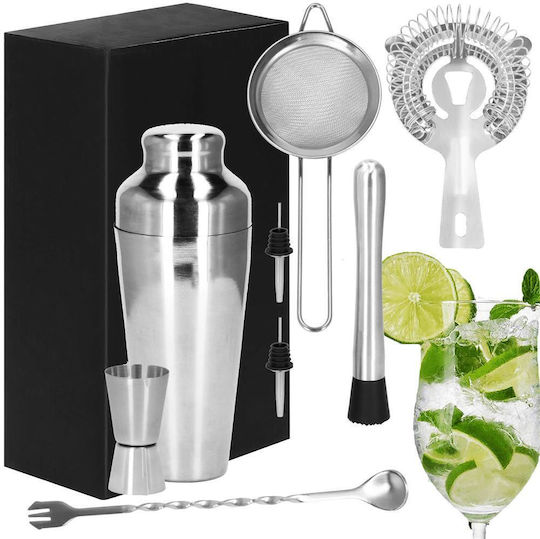 Cocktail Shaker Set Barkeeper 550ml Ki23 8-teilig