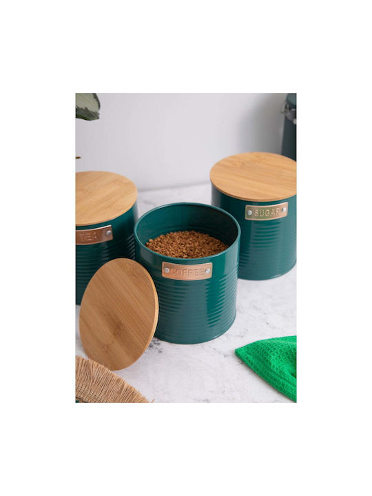Steel Food Storage Containers 3 Pcs Coffee Tea – Kitchen Craft