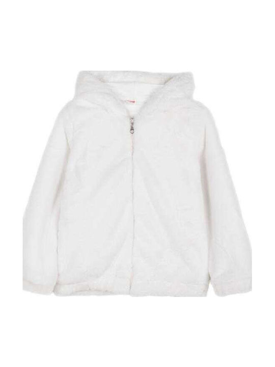 Kids' Fur with Hood Black