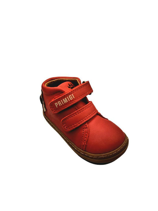 Primigi Kids Leather Boots Red