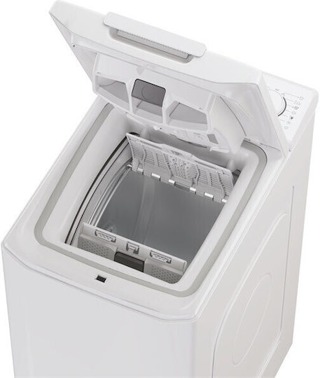 Candy Πλυντήριο Ρούχων Άνω Φόρτωσης 8kg 1200 Στροφών AI Weight Sense TCA283D2-S