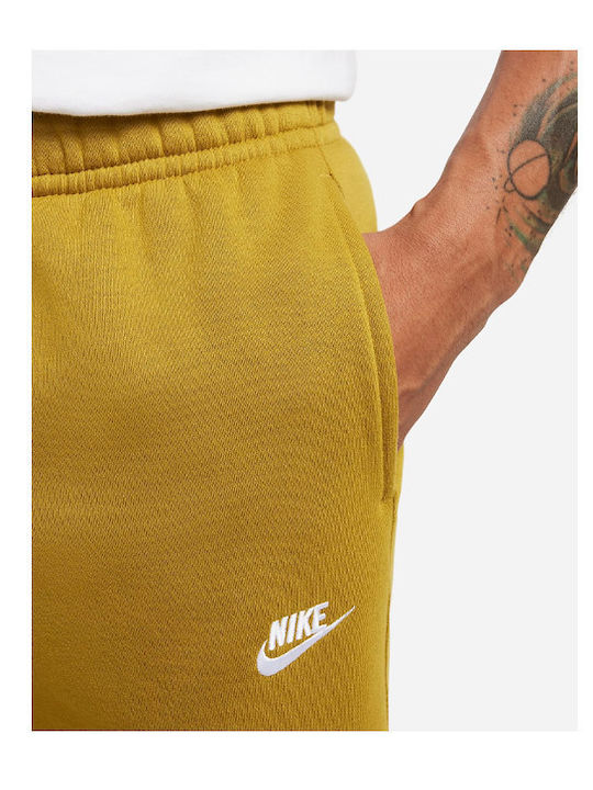 Sweatpants with Elastic Yellow