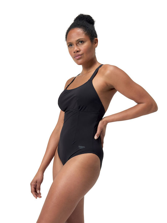 Speedo One-Piece Swimsuit Black