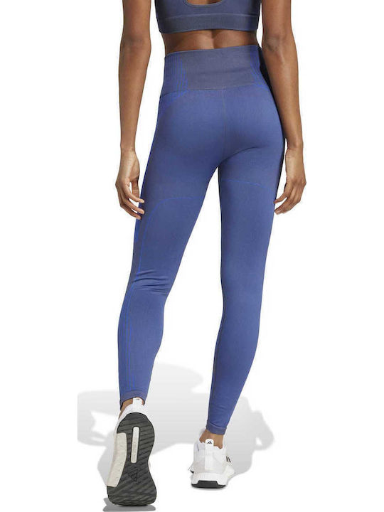 Performance Women's Cropped Training Legging Blue