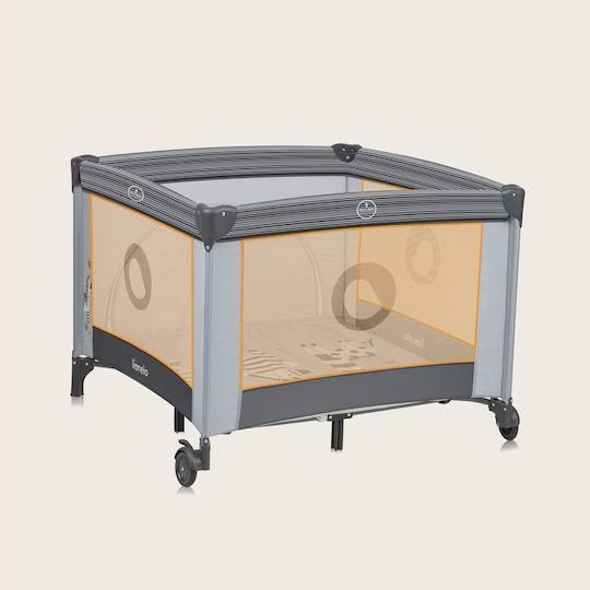 Lionelo Bonnie Кошара За Игра С Матрак Бежова 100x100см