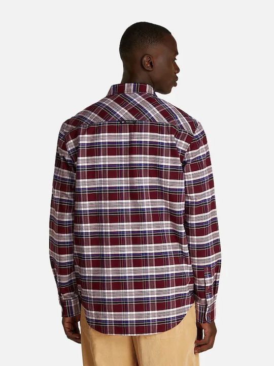 Tommy Hilfiger Denim Shirt BORDO