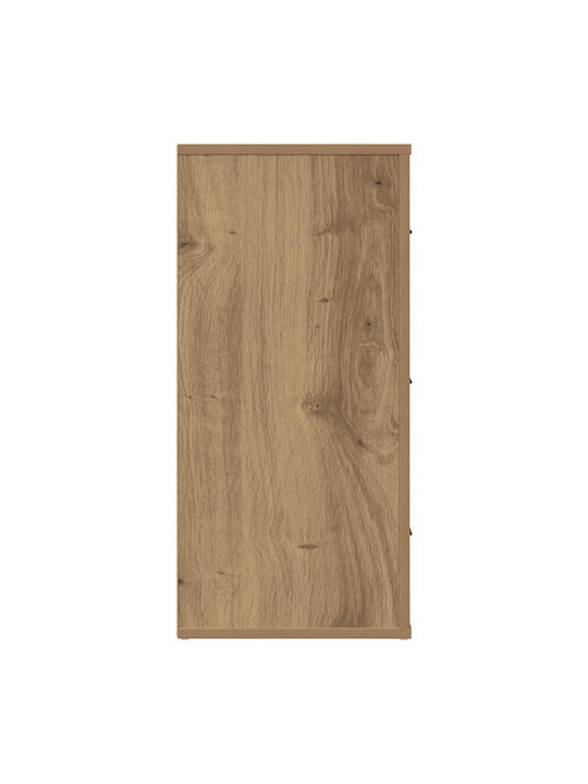 Comoda pentru Dormitor cu 3 sertare Maro 80x33x70buc