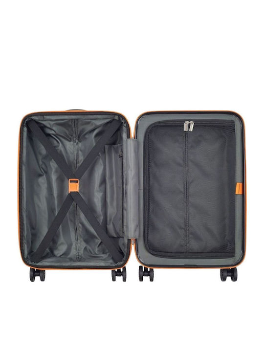 Securitech by Delsey Patrol Βαλίτσα Ταξιδίου Καμπίνας Σκληρή Blue με 4 Ρόδες Ύψους 54.5εκ.