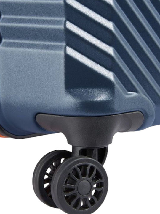 Securitech by Delsey Patrol Kabinen Hart Koffer Blau Mit 4 Rädern Höhe 55cm