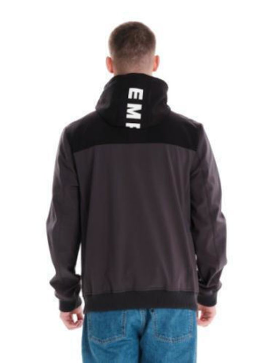 Emerson Jachetă Bomber Grey/Black