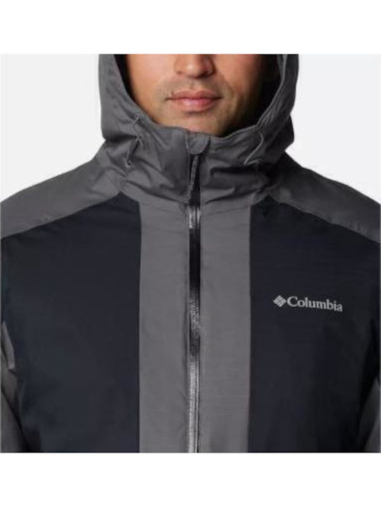 Point Park Jacket Waterproof Grey/black