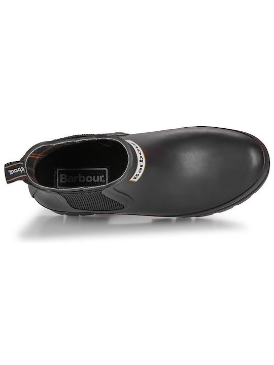 Halton Damen Gummistiefel Schwarz