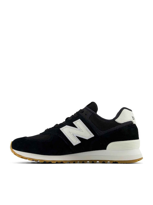 574 Premium Sneakers Black