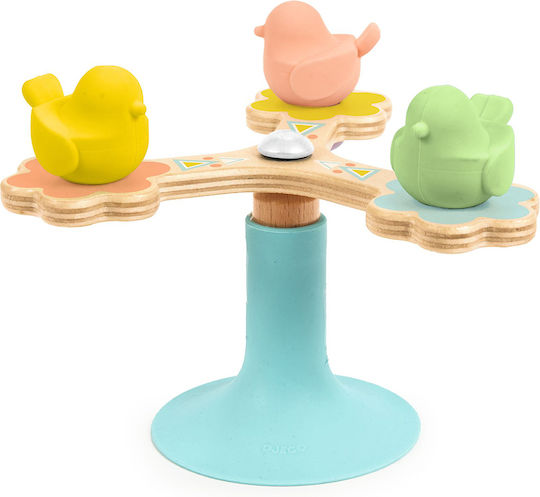 Djeco Baby Toy Fine Motor Skills Birds made of Wood for 12++ Months