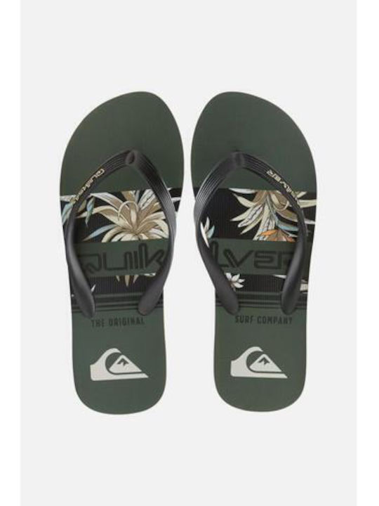 Quiksilver Flip Flops bărbați Verzi