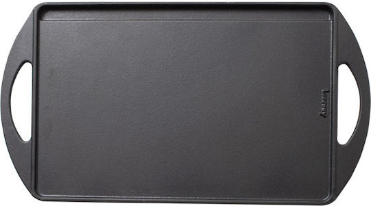 Lunaway Backblech Beidseitig mit Gusseisen Grill Oberfläche 55x30x1.6cm