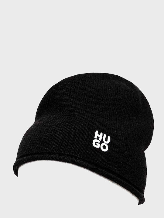 Sylan Beanie Γυναικείος Σκούφος Πλεκτός σε Μαύρο χρώμα