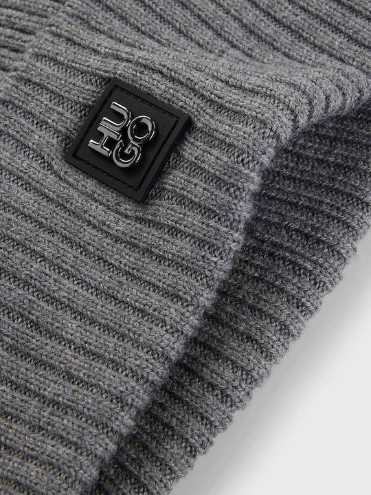 Beanie Unisex Căciulă Tricotat în culoarea Gri