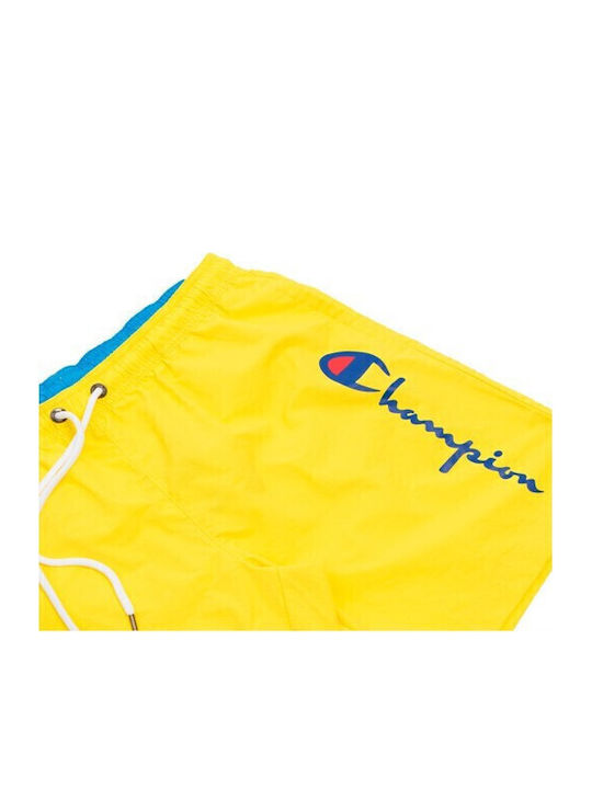 Ανδρικό Μαγιό Βερμούδα Yellow με Σχέδια