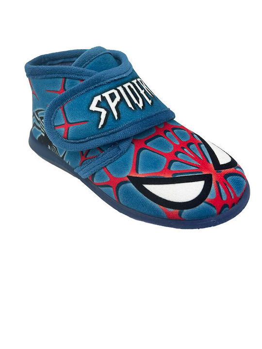 Ανατομικές Παντόφλες Μποτάκια Μπλε Spiderman