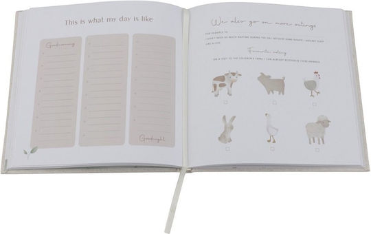 Little Dutch My First Memory Book Baby Bunny FSC English