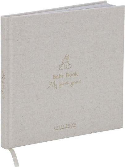 Little Dutch My First Memory Book Baby Bunny FSC English