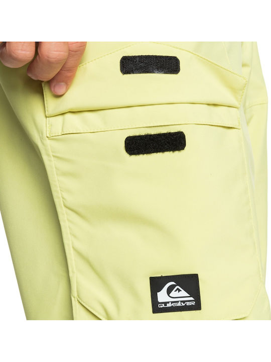 Quiksilver Utility Snow EQYTP03220-GEL0 Мъжки Сноуборд-панталони Ски & Сноуборд Зелен
