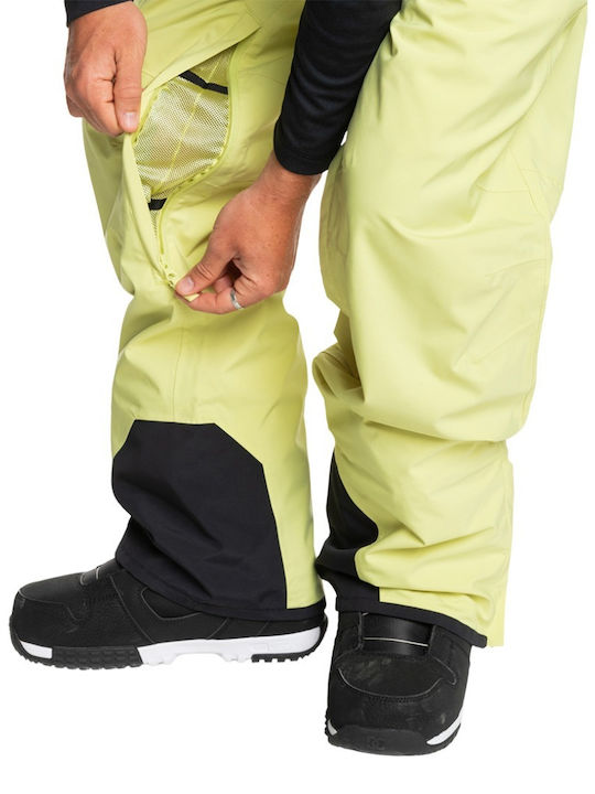 Quiksilver Utility Snow EQYTP03220-GEL0 Мъжки Сноуборд-панталони Ски & Сноуборд Зелен