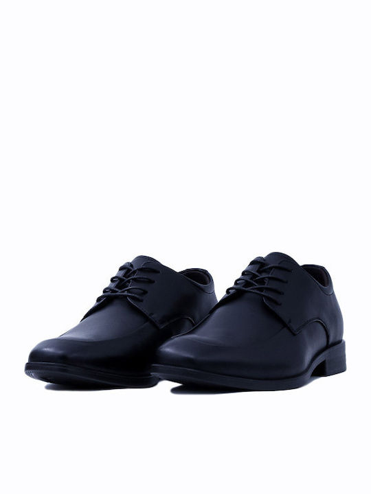 Leder Herren Freizeitschuhe Schwarz