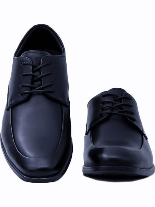Leder Herren Freizeitschuhe Schwarz