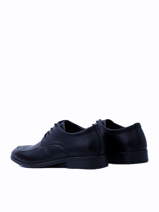 Leder Herren Freizeitschuhe Schwarz