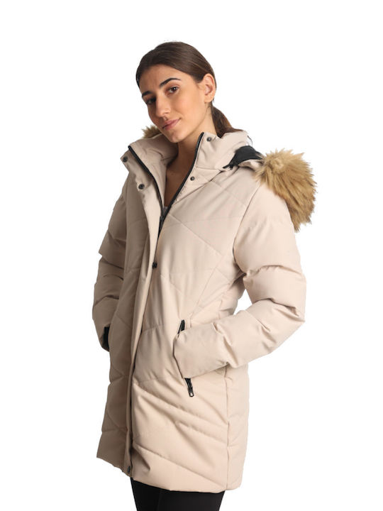 Paco & Co Women's Short Lifestyle Jacket for Winter White