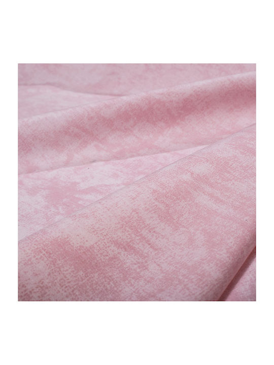 Dimcol Duvet Cover Cotton Single 160x240 Shadow 617 Pink