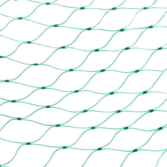 8x14m Green Bird Netting Made Polyethylene Fixing Pins