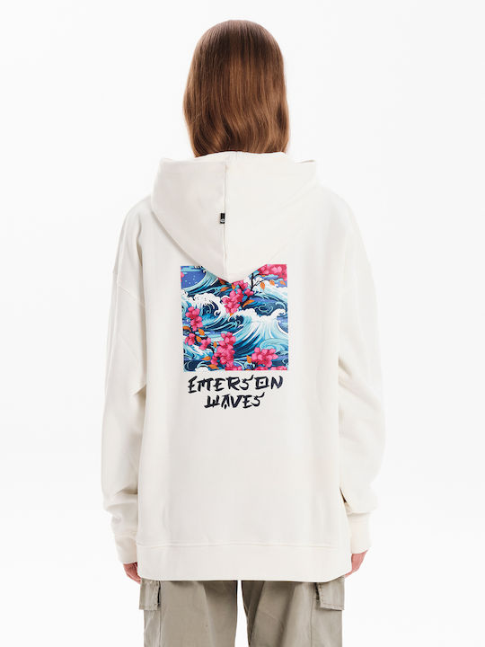 Women's Sweatshirt Hooded White