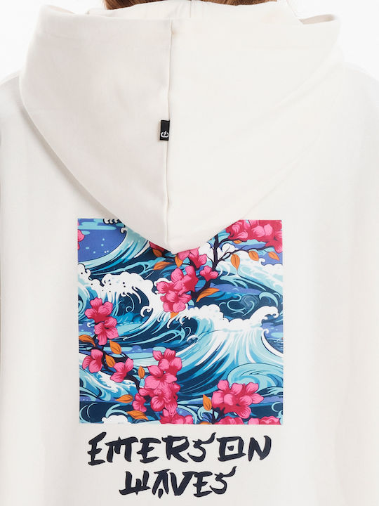 Women's Sweatshirt Hooded White