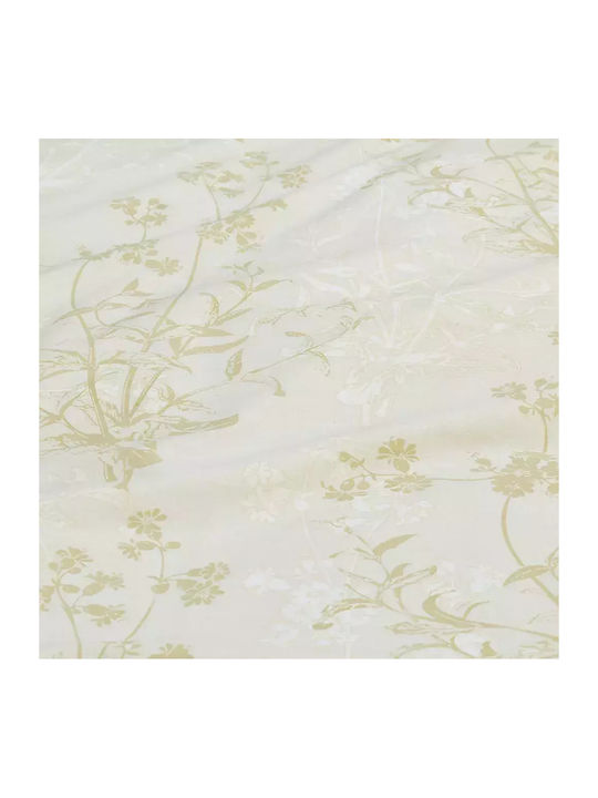 Lino Home Duvet Cover Set Cotton Single with Pillowcase 160x240 Pont Beige