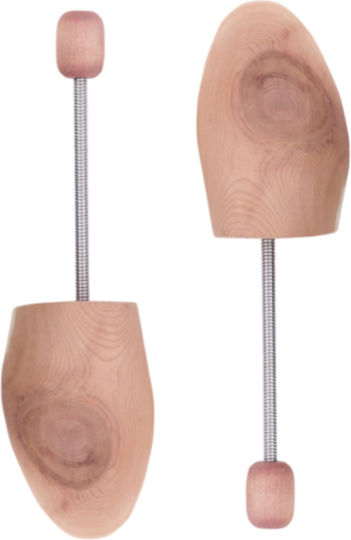 Shoeboys Wooden Cedar Shoe Tree Universal Box Size 49/50 Ξυλινα Καλαποδια Υποδηματων Φυσικου Κεδρου Ελικοειδες Ελατηριο Κουτι Παρουσιασης Μεγεθος Νο 49/50