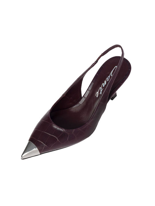 Sante Burgundy Heels