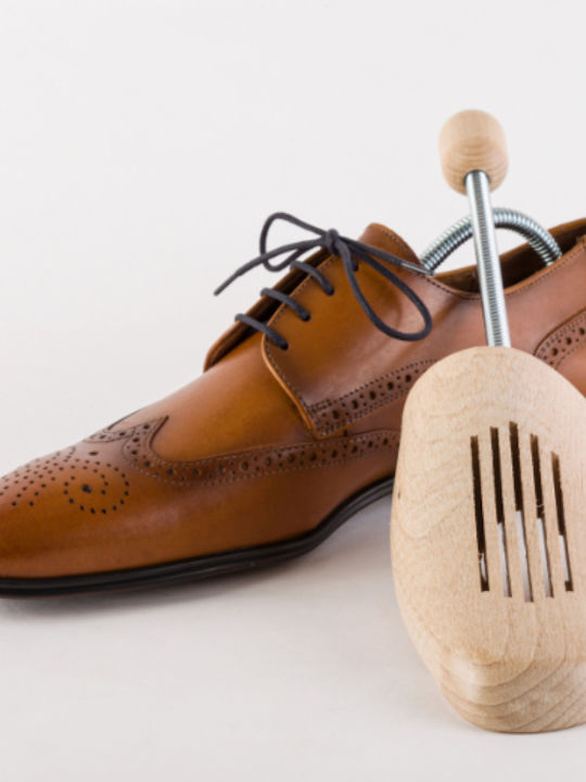 Shoeboys Wooden Shoe Tree Universal Clip Size 38/39 Helical Spring Size No 38/39