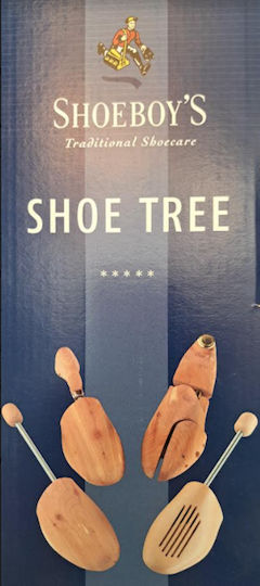 Shoeboys Wooden Cedar Shoe Tree Universal Box Size 36/37