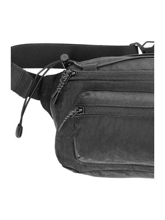 Herren Bum Bag Taille Schwarz