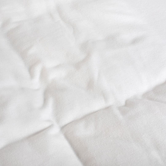 Peiraiki Patraiki Duvet Cover Flannel Single 170x250 Bright White