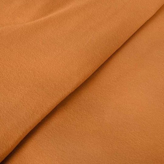 Peiraiki Patraiki Duvet Cover Flannel Single 170x250 Orange Ochre