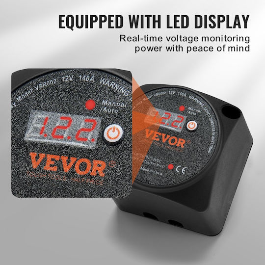 Vevor Βιομηχανικό Ρελέ Λυχνίας 12V FDCDJDQZJLCDFKCXLV9