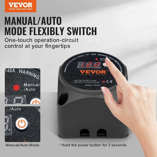 Vevor Βιομηχανικό Ρελέ Λυχνίας 12V FDCDJDQZJLCDFKCXLV9