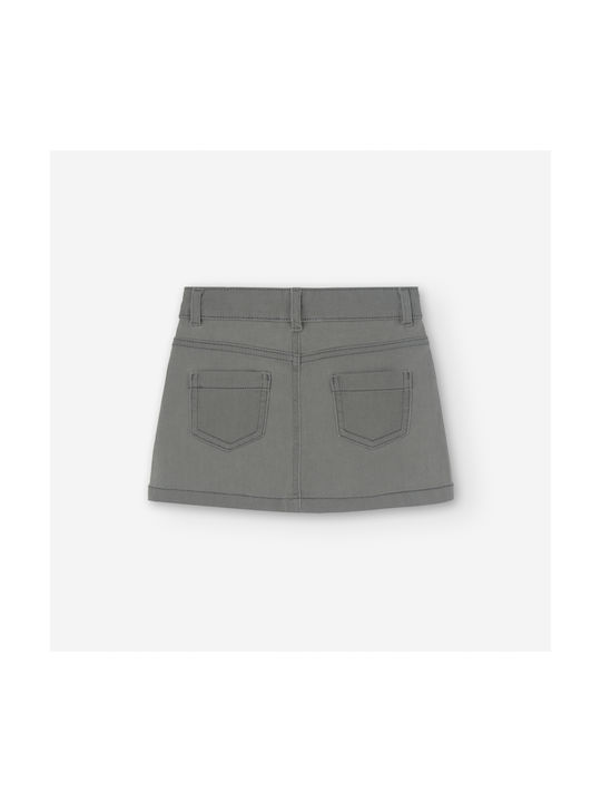 Boboli Kids Denim Skirt Gray