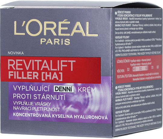 L'Oreal Paris Revitalift Filler Renew Хидратационен Крем за Лице Дневен 50мл
