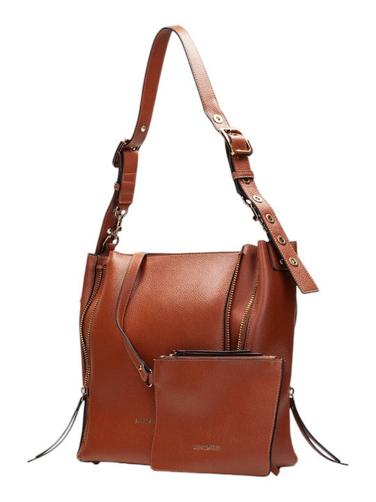 Hispanitas Women's Bag Shoulder Tabac Brown